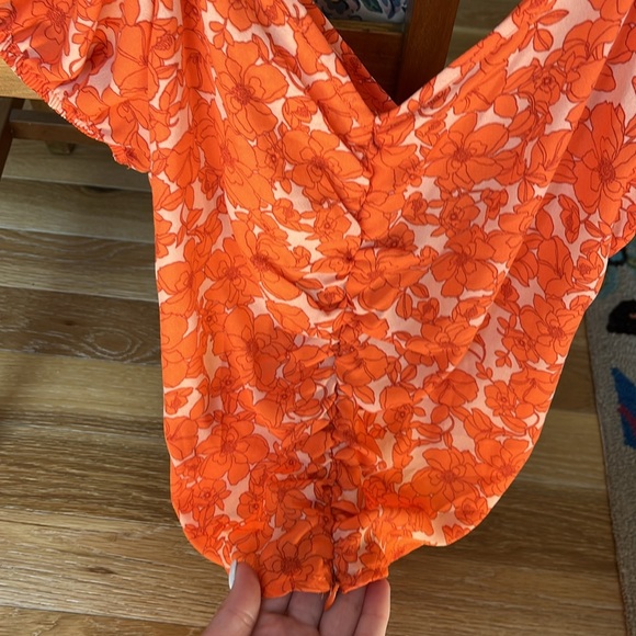 Sienna Sky Retro Puff Sleeve Blouse - Picture 3 of 7